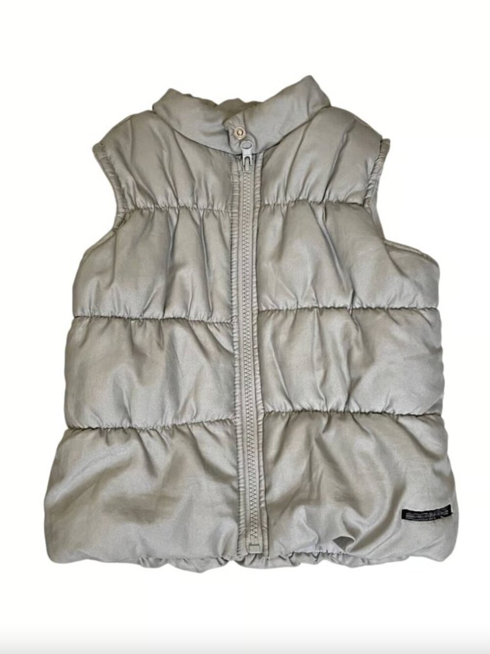 Hudson Gray Zip Up Sleeveless Puffer Vest • Size 4T 🔴